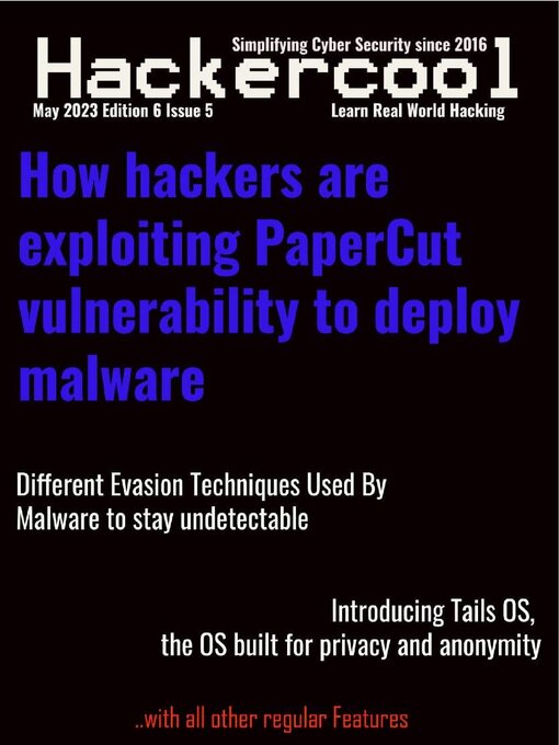 Title details for Hackercool Magazine by Hackercool Cybersecurity OPC Pvt Ltd - Available